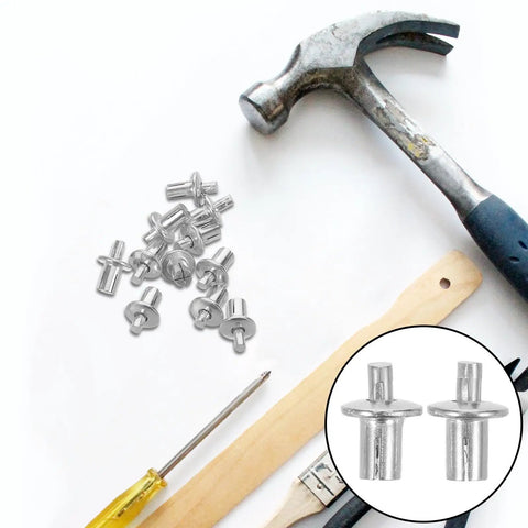 Aluminum Blind Rivets Kit 200 Pcs Heavy Duty High Strength Expanding Rivets With Dome Head And Countersunk Head for versatile use.