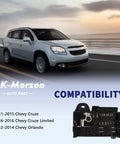 Heavy Duty Fuse Box Battery Terminal With Tough Cover For Chevy Cruze, featuring compatibility details on vehicle models.