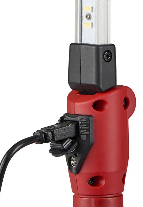 Rechargeable 500 Lumen Compact LED Work Light With Color Rite Technology Five Lights In One USB charging detail