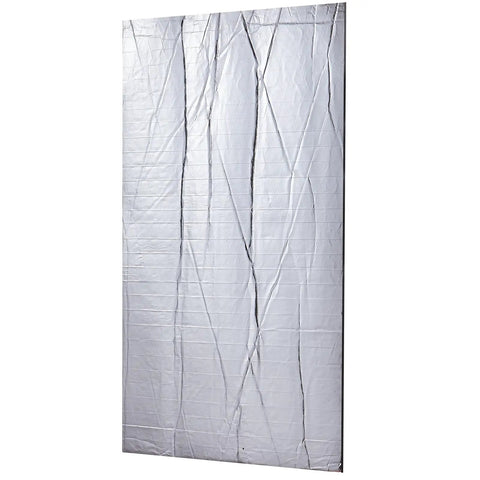 200 Mil Thick Soundproofing Mat Roll for Cars Trucks and Vans 36 Square Foot heavy duty silver insulation material.
