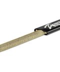 Sick Six Inch Half Round Hand Rasp With Grippy Soft Touch Handle And Mean Tungsten Carbide Teeth for hardwood shaping.