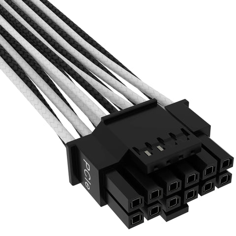 Premium PCIe 5.0 Power Cable Delivering Rock Solid 600W 12VHPWR Support with seamless dual 8 pin to 12 plus 4 pin connection