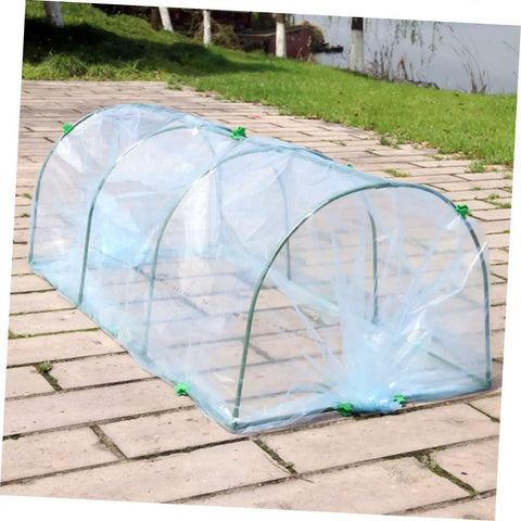 Sturdy Greenhouse Support Bracket Kit With Plastic Freeze Protection Cover For Flower Plants Outdoor Garden Shelter DIY Greenhouse Accessory To Keep Your Greens Safe In Cold Weather