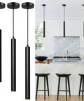 Sleek LED Pendant Lights 4000K Dimmable, 15.7 Inch, 10W Each, ETL Listed, modern kitchen installation