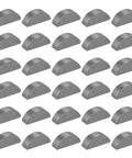 30 Piece Woodruff Key Set 19x5x7mm Carbon Steel Half Moon Keys For Mechanical Fasteners And Shaft Alignment Precision Tools