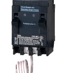 Whole House Surge Protector With Dual 15 Amp Breakers For Load Centers And Meter Combos Ul Listed SPD Unit front view