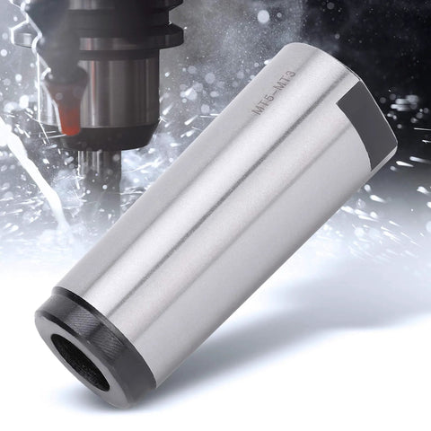 Kanasi taper drill sleeve MT5-MT3 steel reducing adapter for lathe/mill/CNC fixtures; side view