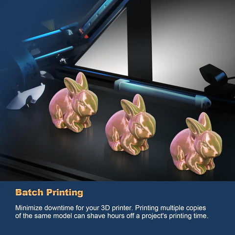 Batch printing on IR3 V2 Conveyor Belt 3D Printer With Infinite Z Axis Large Format 250x250mm for Cosplay Prototyping