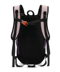 Back view of Lightweight 25L Outdoor Daypack For Men With Breathable Mesh Back, Tear Nylon Construction, Water Resistant Hiking Backpack