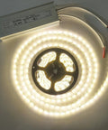 Heavy Duty 200W 24V DC LED Driver Power Supply Waterproof IP67 Outdoor Ready for LED Lights with strip next to driver