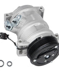 New Ac Air Compressor With Clutch Fits Buick Enclave Chevy Traverse Gmc Acadia Saturn Outlook 3.6L Solid underhood gear with pulley.