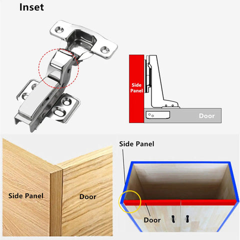 Two Piece 110 Degree Frameless Cabinet Door Concealed Hinges With Soft Close Damper 304 Stainless Steel Inset Mounting Screws Included Built Different Smooth As Butter Hydraulic Action Gonna Fit Just Right Every Time
