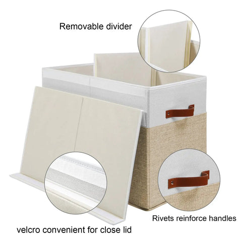 Hella Spacious Toy Storage Box With Secure Lid And Quick Slide Divider To Tame Playroom Chaos Straight Up Superb Organization For Giant Plush Toys Cozy Throws And Daily Clutter