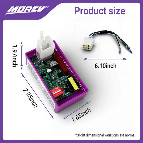4 Pin DC CDI Ignition Module Replacement For ATV Dirt Bike Scooter And Go Kart With Dual DIP Switch Plug And Play Compatibility