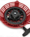 Recoil Pull Starter For GCV190A GCV190LA GSV190AE GC190A GC190LA Replacement 28400 Z0Y 013ZB Easy Install red and black housing