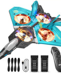 Foam Remote Control Airplanes For Kids And Adults, 360 Degree Flip Fighter Jet With Light, Gravity Sensing Stunt RC Plane accessories.