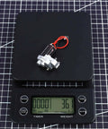 RCAWD 55T carbon-brush motor with aluminum center gear case and red wires for Axial SCX24