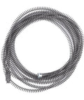 Knockout Sixteen Millimeter Drain Snake Cable for Toilet and Sink Clog Removal, 16 mm MG steel coiled design.