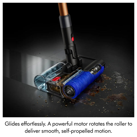 Ultra Slim Cordless Wet Floor Cleaner With Microfiber Roller Head, 64,000 Filaments, cleaning wet spills on hard floor