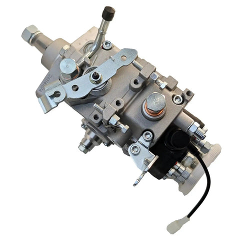 Badass Fuel Injection Pump For Mitsubishi S4S DT Engine 32A65-37040 196000-5030 diesel replacement, showcasing metal components and connections.