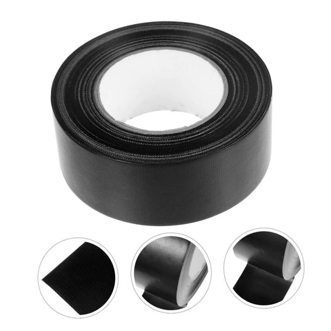 Heavy Duty Leak Stop Tape Outdoor Sealing Tape Double Sided Waterproof For Water Pipes Extra Wide Patch Kit, black roll image