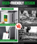 Comparison of Heavy Duty Stainless Steel Automatic Filling Machine with manual hand-packing for efficiency and cost.