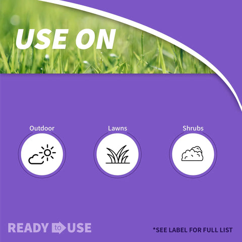 Infographic showing uses for Mosquito Beater 32 Ounce Ready To Spray Insect Repellent That Kills Mosquitoes Flies And Ticks Outdoors