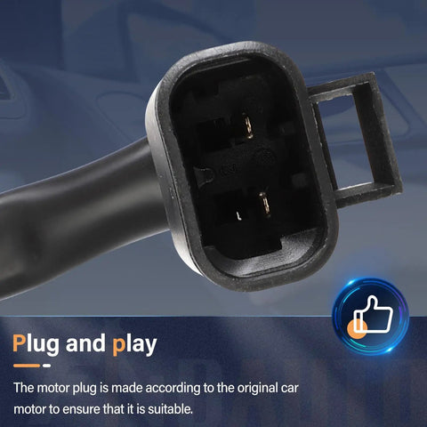 Close-up of connector for Power Window Regulator Lift Motor For Front And Rear Right Passenger Side Direct Fit OEM Replacement