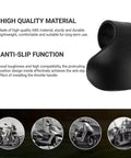 Heavy Hitter Motorcycle Throttle Assist Cruise Controller Handlebar Comfort Palm Grip Accelerator Helper 2 Piece Set for Cruisers and Scooters with anti-slip design