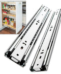 Heavy Duty Full Extension Drawer Slides 12 To 40 Inch Side Mount Rails Beefy Ball Bearing Runners Built To Last 136 Lb Capacity