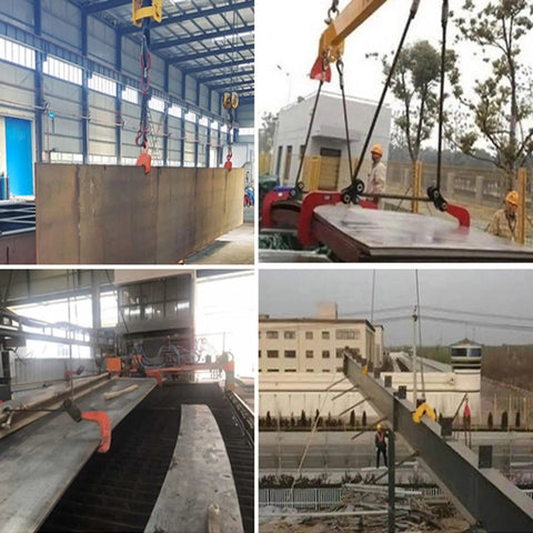 Heavy Duty Vertical Lifting Clamp Built Tough For Sheet Metal Transfers pro grade alloy steel clamp lifting metal sheets safely.