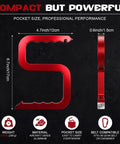 Firefighter Multitool Rescue Tool With Window Breaker And Spanner Wrench Lightweight Aluminum Alloy Gear dimensions