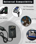 Solid Build AC To DC Converter 100-240V To 12V 2A 24W with car cigarette lighter plug for multiple devices.