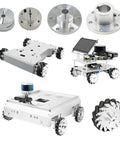 Aluminum Alloy Flange Coupling For RC Models 10mm Inner Diameter Clamping Fixed Type Flange Shaft Connector for robot wheel motors