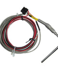5251 Pyrometer Probe Kit Replacement Probe With 10 Ft Stainless Racing Probe And 1/4 In Compression To 1/8 NPT Connector And Weld Fitting For Automotive Engines.