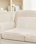 Heavy Absorbency Underpads 30 x 36 Inches Disposable Bed Pads 100 Count For Incontinence on sofa for ultra protection