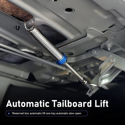 Top Shelf 2 Pack Trunk Lid Springs Crafted From Heavy Duty Stainless Steel Automatic Lift Supports installed under sedan trunk.