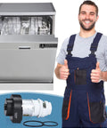 Motor Kit With O Rings Replacement For Dishwasher Pumps Easy Install Fits Frigidaire Electrolux Kenmore Crosley