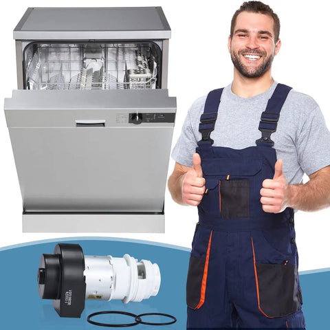 Motor Kit With O Rings Replacement For Dishwasher Pumps Easy Install Fits Frigidaire Electrolux Kenmore Crosley
