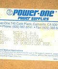 Workhorse 12 Volt DC Power Supply With 3.4 Amp Output Ready For 120 Volt Or 240 Volt AC Input Built Tough Industrial Grade Power Source For Controllers Test Benches And Electronics Projects, Power-One label