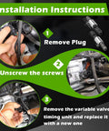 Installation guide for Ford VVT Camshaft Solenoid Kit For 4.6L And 5.4L V8 Engines With Variable Valve Timing Control, Plug And Play.