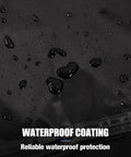 Ultralight Tent Footprint Tarp 55x87 Inches Waterproof PU2000mm Ground Cloth showing water droplets on surface