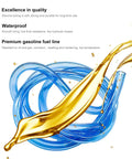 Blue Silicone Fuel Line Hose Tube For Motorcycle ATV Dirt Bike And Pit Bike Flexible Anticorrosion Gas Line And Gasoline Hose