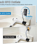 Comparison of 20 Amp GFCI Outlet Weather Resistant Receptacle Kit With Screwless Wall Plate ETL Listed in bathroom use