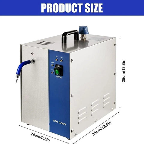 Score That Top Shelf Shine Again On Your Favorites With This Heavy Duty Jewelry Steamer featuring a stainless steel body and controls.