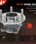 Two Pack Rear Wheel Bearing And Hub Assembly For Mazda 3 2019 To 2023 And CX 3 2020 To 2021 5 Lug Compatible With Front Wheel Drive Only