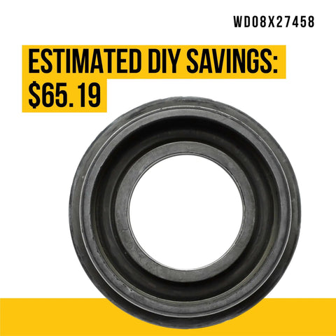 Dishwasher Floating Seal Assembly Replacement For GE Hotpoint Haier WD08X27458 black rubber gasket ring