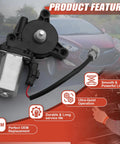 Rock Solid Power Window Lift Motor Sweet Deal Fit For 2011 To 2016 Hyundai Elantra Front Passenger And Rear Driver Side Plus 2013 2015 Sonata showing motor details.