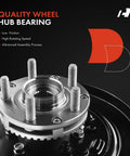 Rear Left Steering Knuckle And Wheel Bearing Hub Assembly For Subaru Forester 2003 2008 Driver Side Rear Disc Brakes Only Replacement