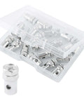 20 Piece Universal Throttle Cable Ends One Eighth Inch Fittings For Cars, Bicycles, Motorcycles, Lawn Mowers And ATVs in open box